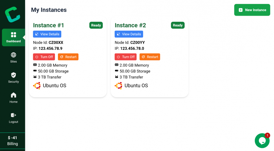 CloudZigo Server Management Solution screenshot 3