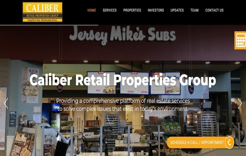 Caliber Retail Properties Group screenshot 1