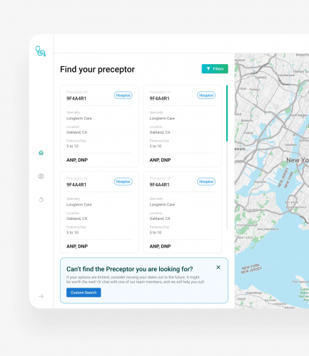 Nursing Preceptor Match Platform  screenshot 1