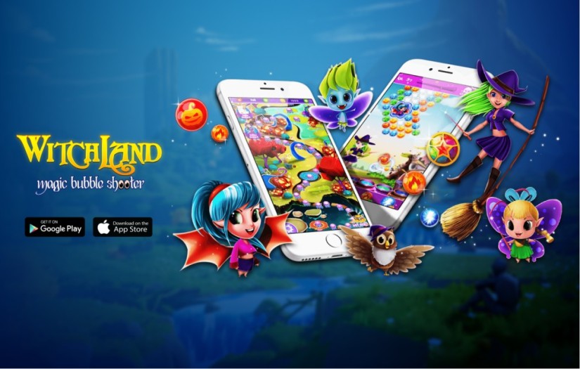 Witchland-Magic Bubble Shooter screenshot 1