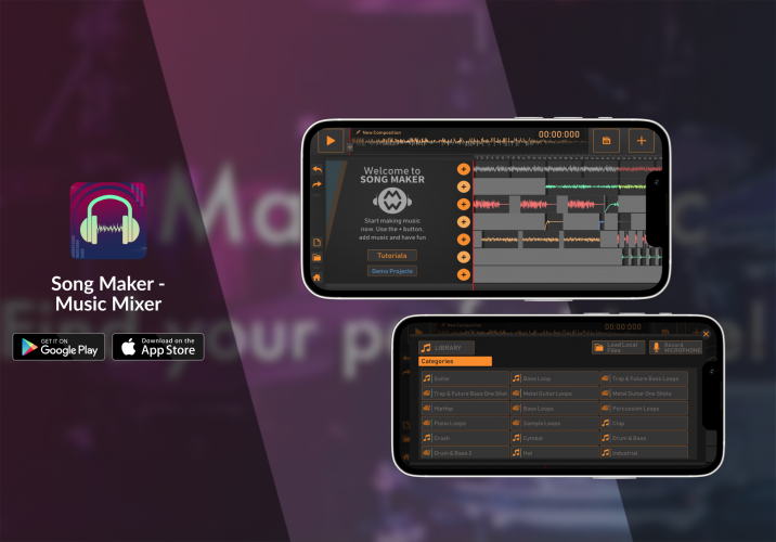 Song Maker - Music Mixer screenshot 1