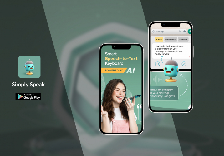 SimplySpeak: Flawless Keyboard screenshot 1