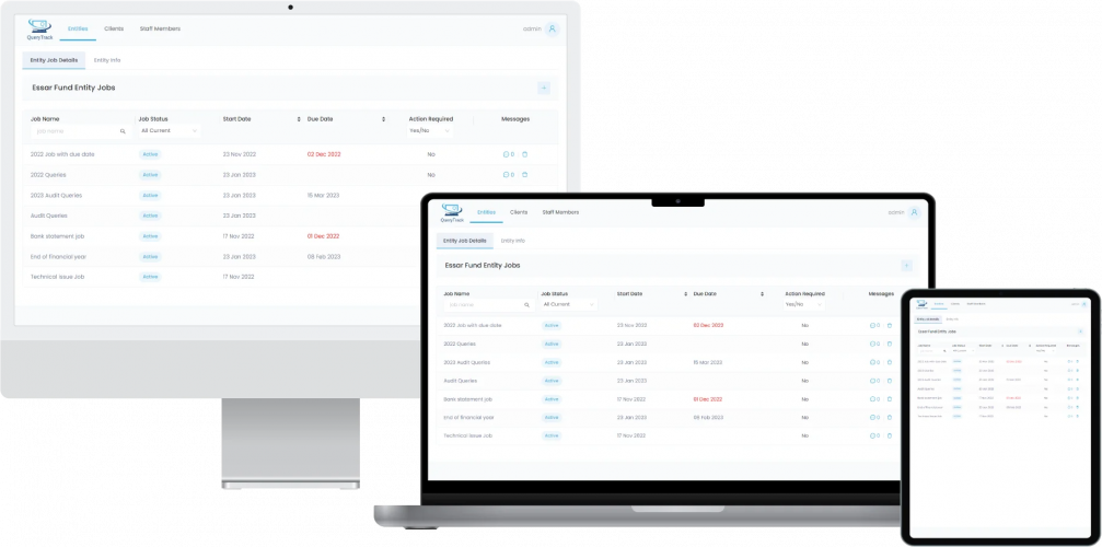 QueryTrack screenshot 1