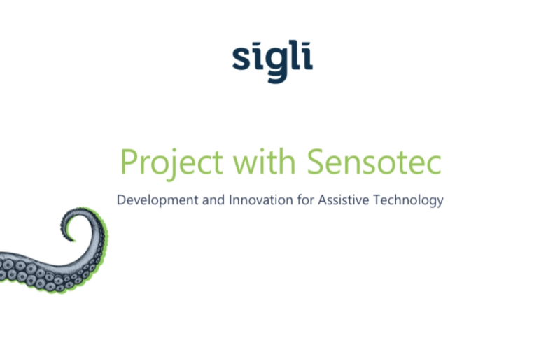 Software development for Assistive Tech Company screenshot 1