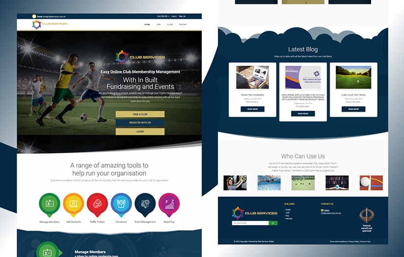 Club Services - Club Membership Made Easy screenshot 1