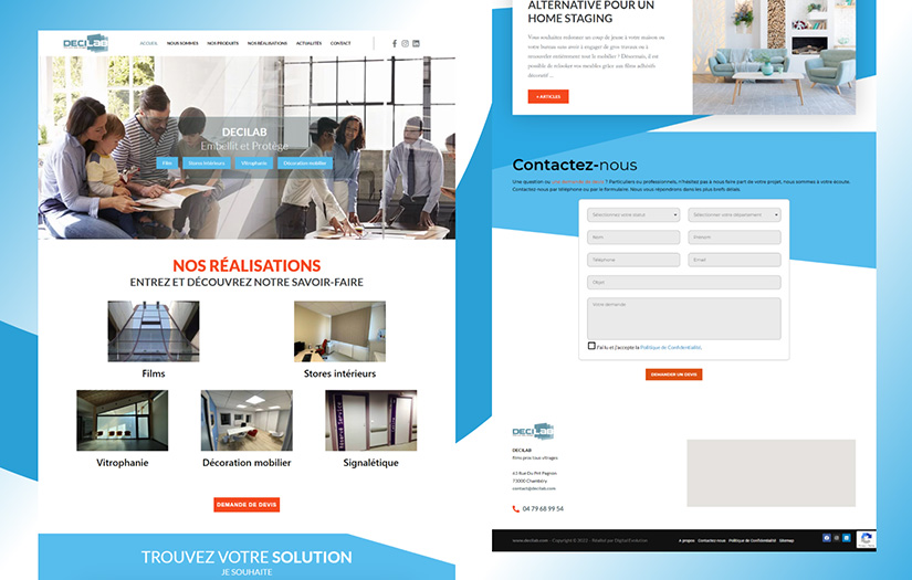 decorative adhesive film for windows | Your Decilab partner screenshot 1