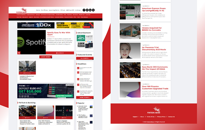 Fintech News - The beast of CryptoCurrencies News screenshot 1