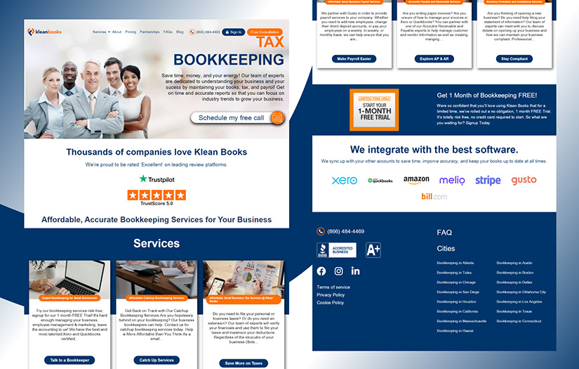 kleanbooks screenshot 1