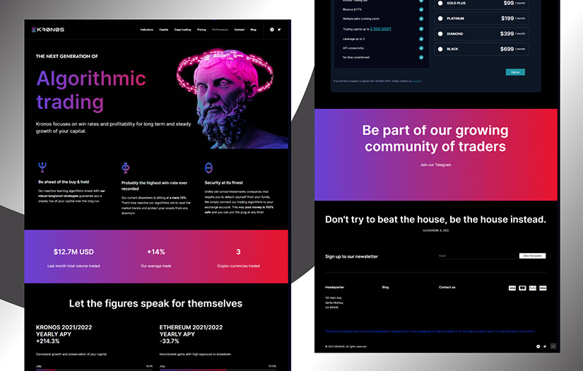 kronos-trading screenshot 1