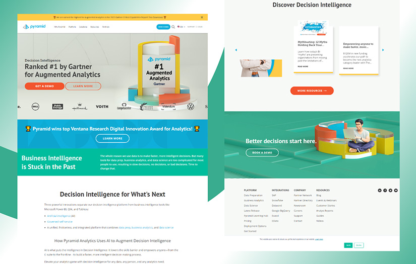 Decision Intelligence for Modern Enterprises - Pyramid Analytics screenshot 1