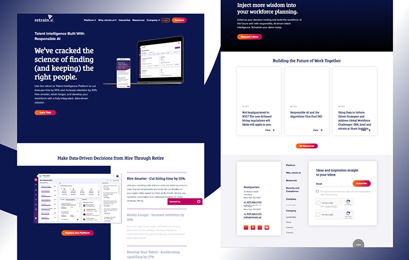 Retrain - Talent Intelligence Platform For HR screenshot 1