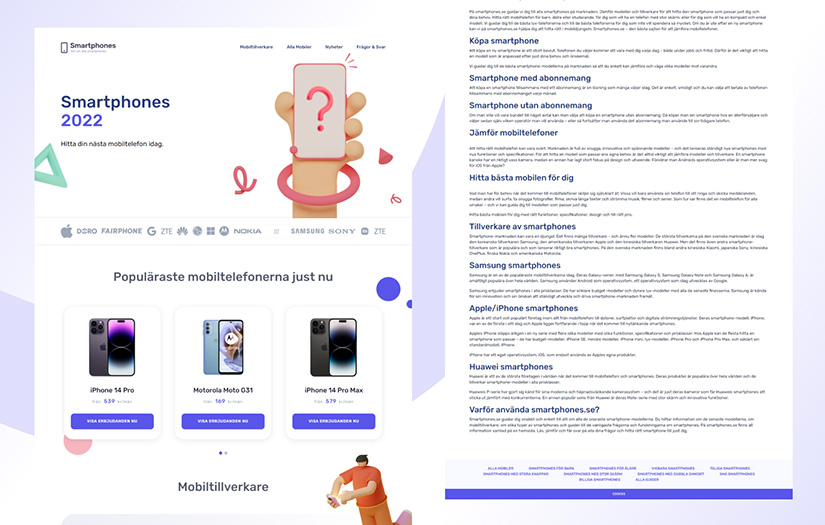 Smartphones - Compare Mobile Phones screenshot 1
