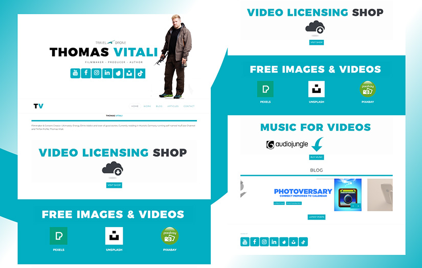 Thomasvitali - Filmmaker, Producer, Author screenshot 1