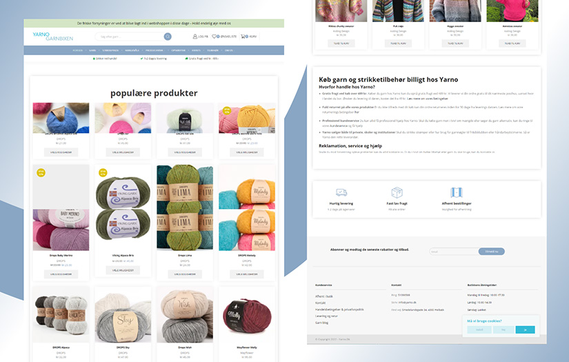 Yarno - Buy cheap yarn online screenshot 1