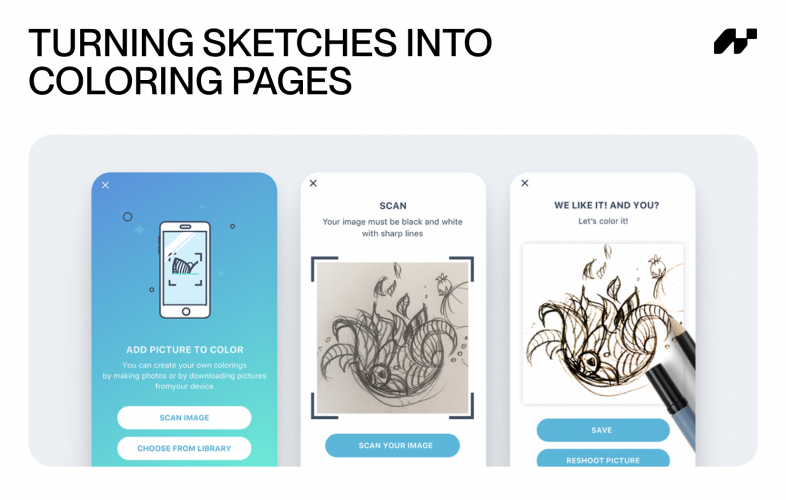 ArtPlay Coloring App for iOS screenshot 2