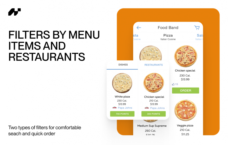 Mobile App for Restaurant Deliveries screenshot 2
