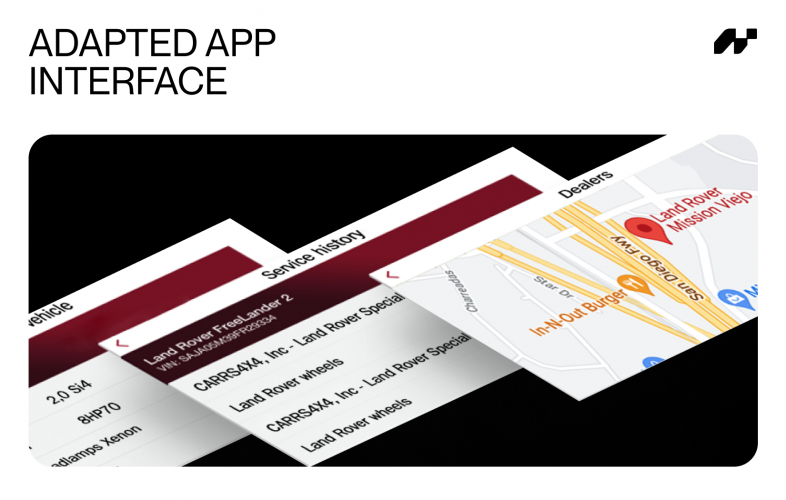 Jaguar Land Rover Touchscreen screenshot 1