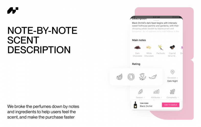 App for a Perfume Subscription Service screenshot 2