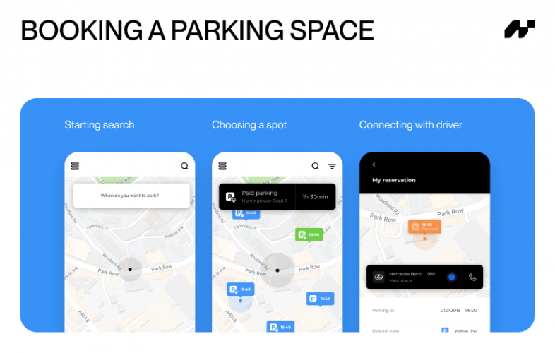 App for Street Parking Search screenshot 1