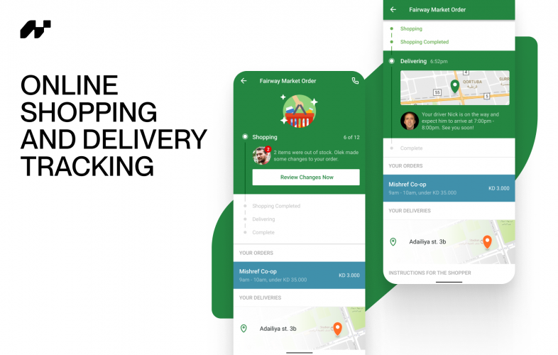 App for a Kuwaiti Food Delivery Service screenshot 1