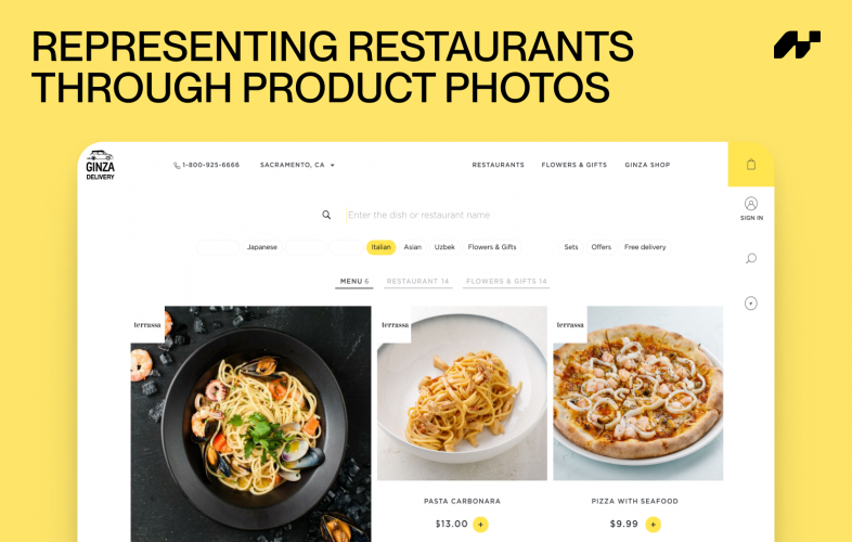 Ginza Project App, Website, and Admin Panel screenshot 3