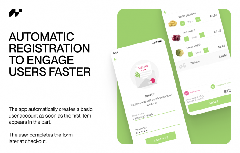 Grocery Delivery App screenshot 1
