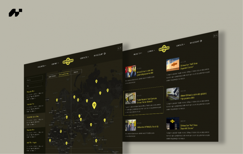 Website for a Trailer Manufacturer screenshot 3