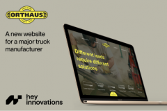 Website for a Trailer Manufacturer