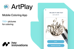 ArtPlay Coloring App for iOS