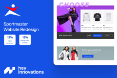 Sporting Goods Retailer Website