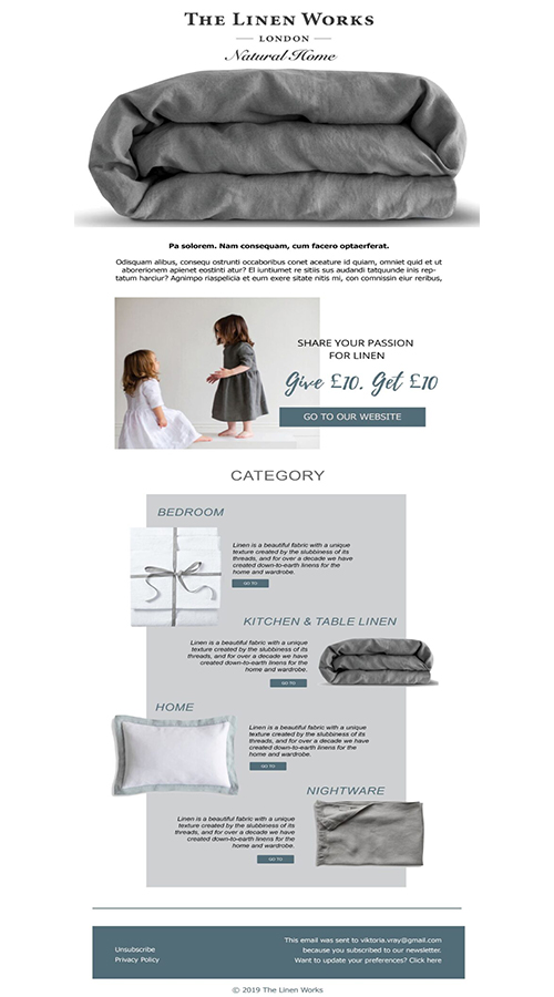 The Linen Works screenshot 1