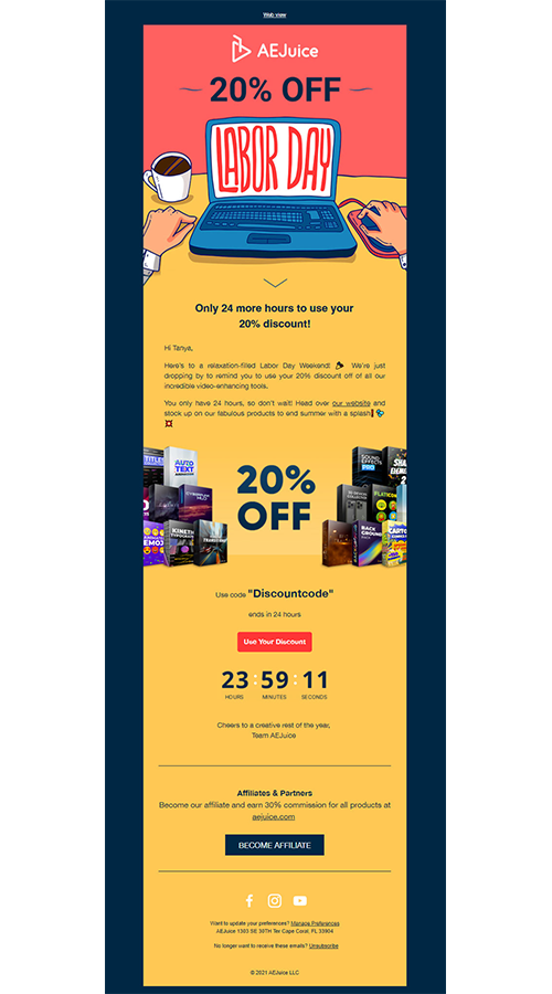 AEJuice screenshot 1