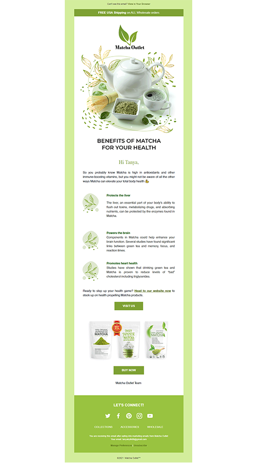 Matcha Outlet screenshot 1