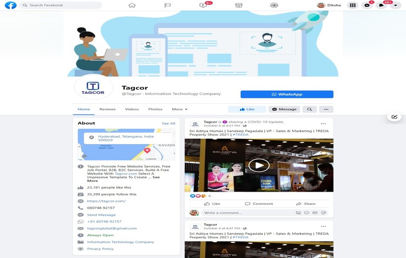 Facebook Promotion screenshot 1