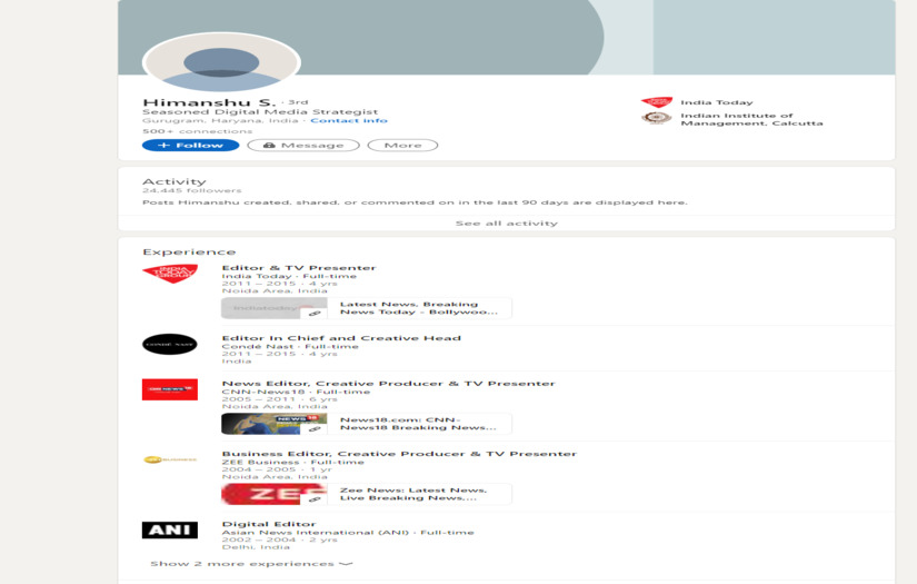 Linkedin Promotion screenshot 1