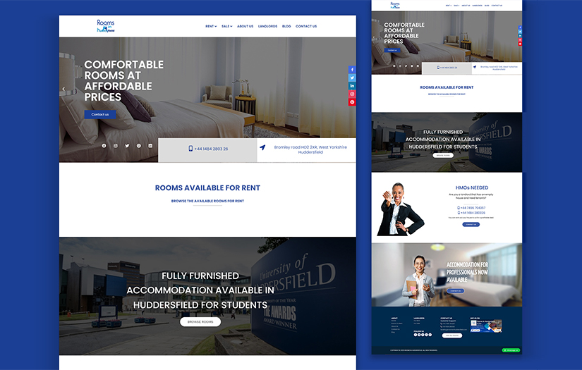 Rooms in Huddersfield screenshot 1