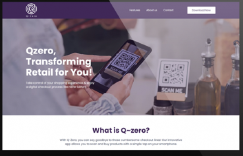 Qzero: Transforming Retail with Innovative App screenshot 1