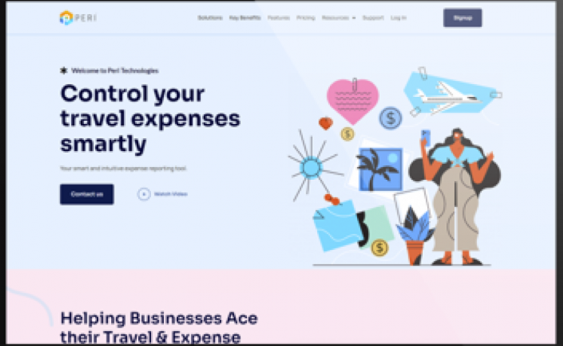 PeriGlobal: Streamlined Corporate Expense Control screenshot 1