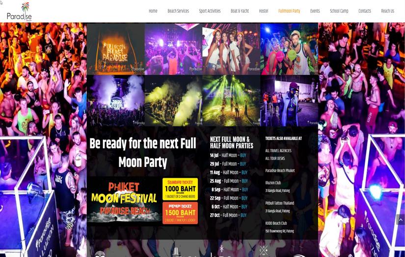 PARADISE BEACH - Full Moon Party Thailand screenshot 5
