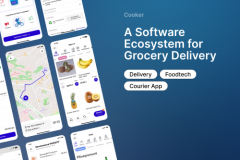 Food delivery App: Client and Courier apps