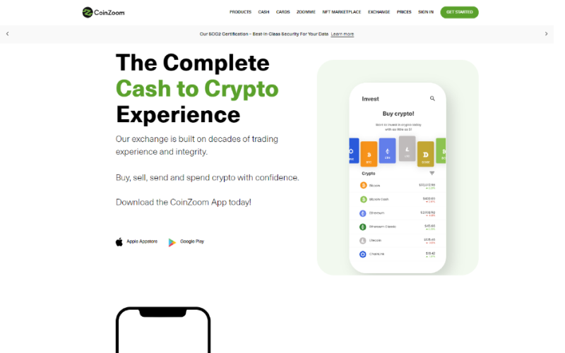 CoinZoom screenshot 1