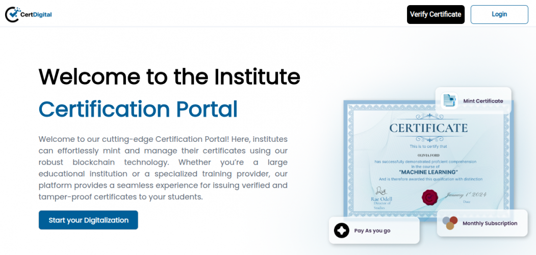 CertDigital  screenshot 2