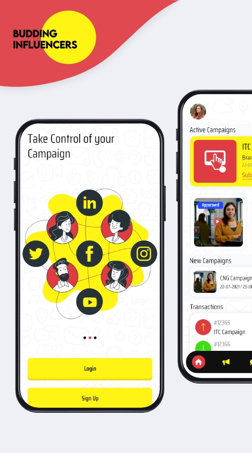 Influencer Task Management Platform (Web & Mobile) screenshot 1