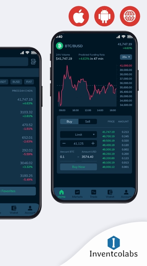 March-Crypto Trading Mobile App screenshot 2