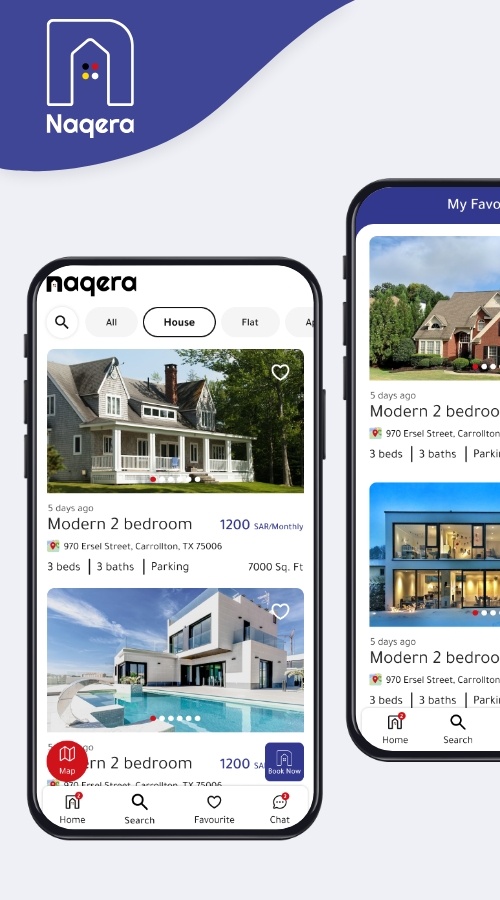 Naqera: Apartment Finder App screenshot 1