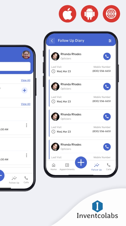 Doctor Mobile App Design screenshot 2