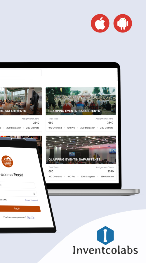 Tent Finder App screenshot 2