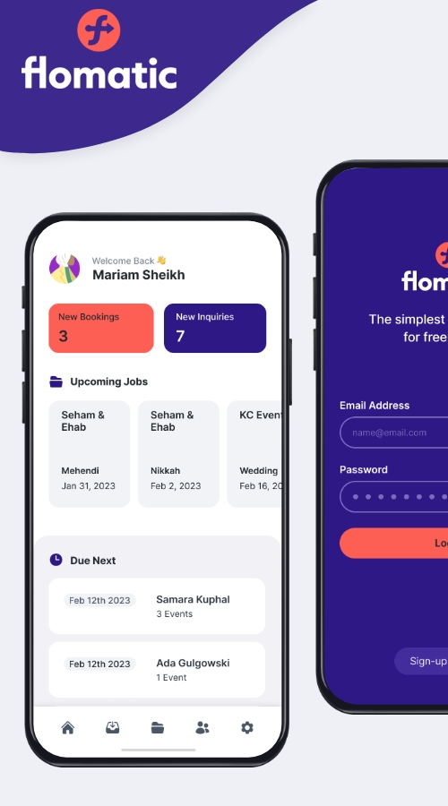 Photographer Booking App - Flomatic screenshot 1