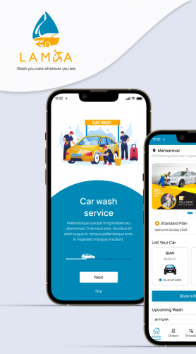 Car Wash App - Lamsa screenshot 1