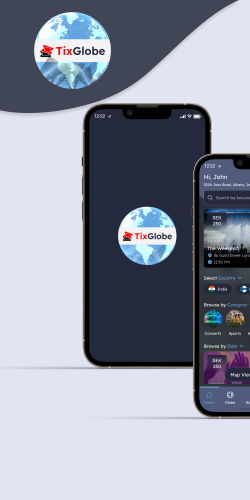 Tix globe App screenshot 1